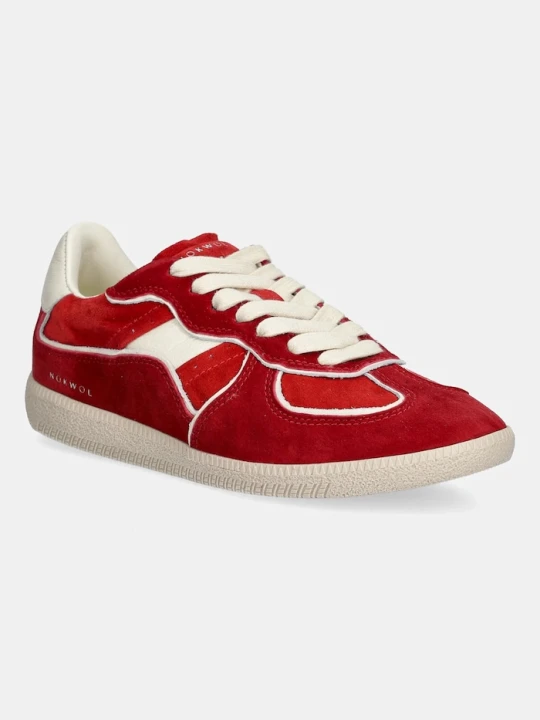Zdjęcie produktu Nokwol sneakersy zamszowe August czerwony
