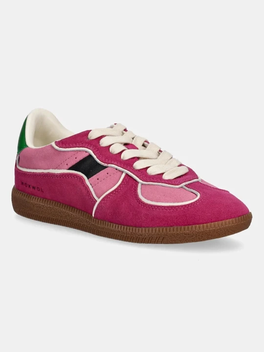 Zdjęcie produktu Nokwol sneakersy zamszowe August Dark Rose różowy