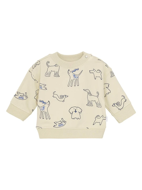 Zdjęcie produktu Noppies Bluza w kolorze beżowym rozmiar: 86
