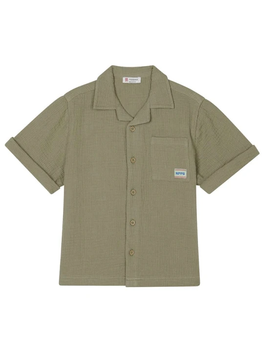 Zdjęcie produktu Noppies Koszula "Lavonia" w kolorze khaki rozmiar: 104