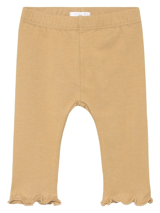 Zdjęcie produktu Noppies Legginsy w kolorze beżowym rozmiar: 86