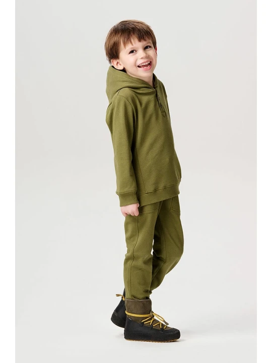 Zdjęcie produktu Noppies Spodnie dresowe "Haybes" w kolorze khaki rozmiar: 122
