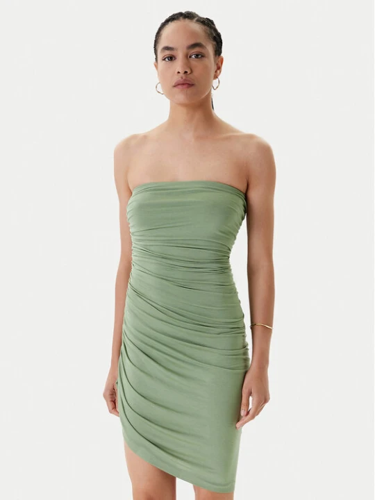 Zdjęcie produktu NORMA KAMALI Sukienka koktajlowa ST1253MDB02835 Zielony Slim Fit