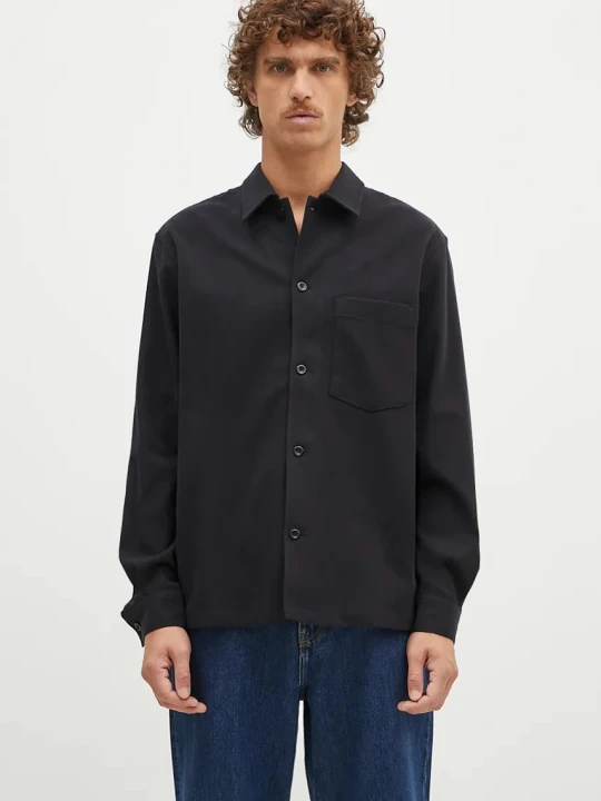 Zdjęcie produktu Norse Projects koszula z domieszką wełny Carsten Cotton Wool LS Shirt