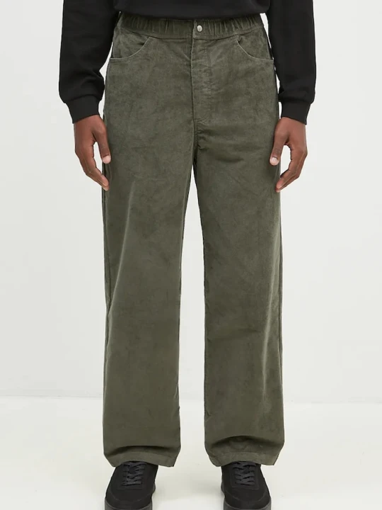 Zdjęcie produktu Norse Projects spodnie sztruksowe Ragnar Relaxed Solotex Corduroy Pant zielony