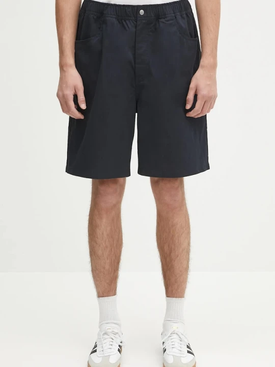 Zdjęcie produktu Norse Projects szorty Ragnar Fine Broken Twill Shorts granatowy