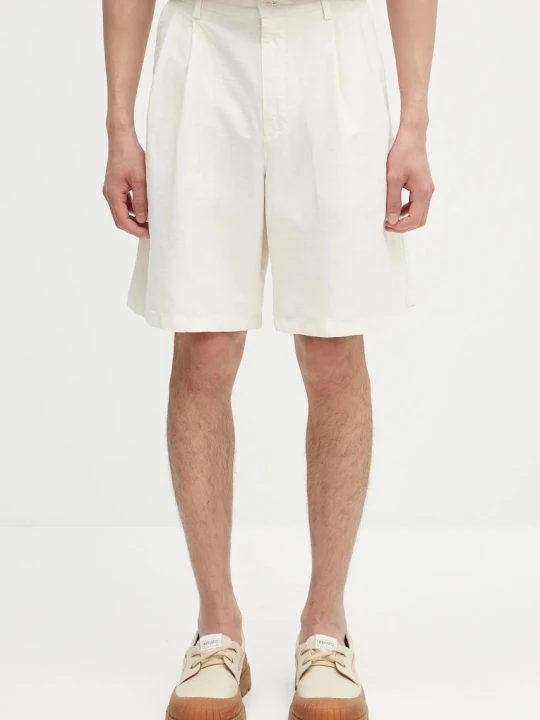 Zdjęcie produktu Norse Projects szorty z domieszką lnu Benn Cotton Linen Shorts