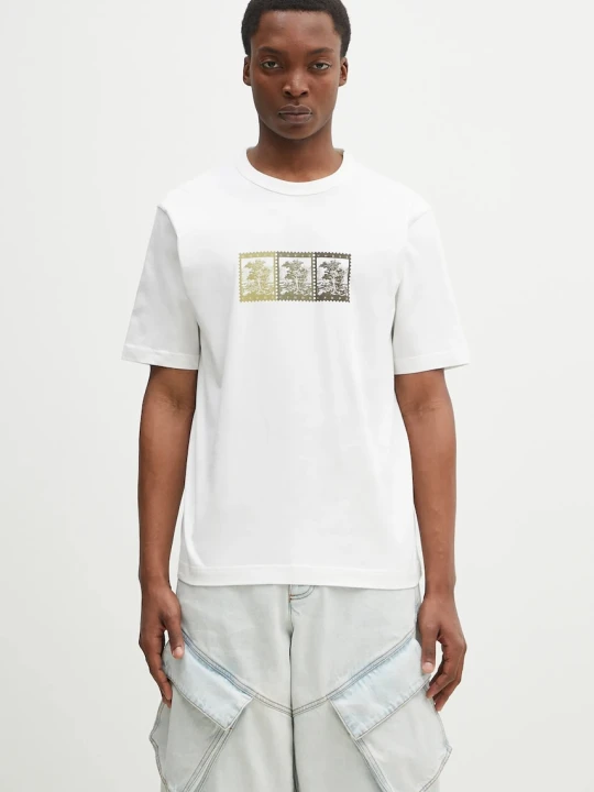 Zdjęcie produktu Norse Projects t-shirt bawełniany Holger Post Stamp Print T-Shirt