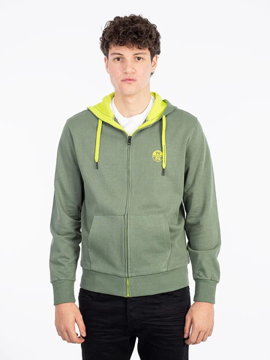 Zdjęcie produktu North Sails Bluza w kolorze zielono-żółtym rozmiar: XL