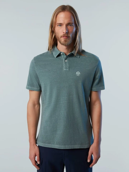 Zdjęcie produktu North Sails Koszulka polo w kolorze morskim rozmiar: 3XL