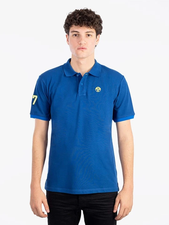 Zdjęcie produktu North Sails Koszulka polo w kolorze niebieskim rozmiar: 3XL