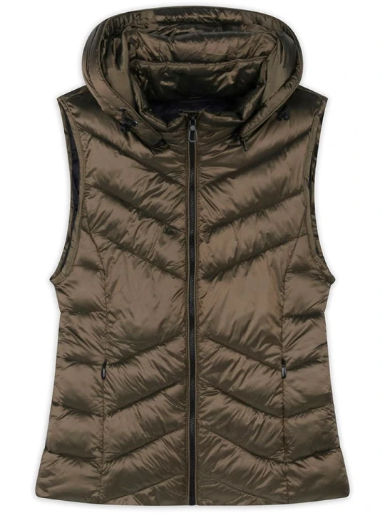 Zdjęcie produktu Northwood Kamizelka pikowana "Lugano" w kolorze khaki rozmiar: M