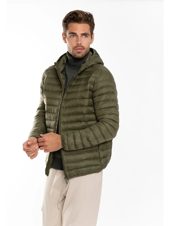 Zdjęcie produktu Northwood Kurtka pikowana "Aspen" w kolorze khaki rozmiar: S