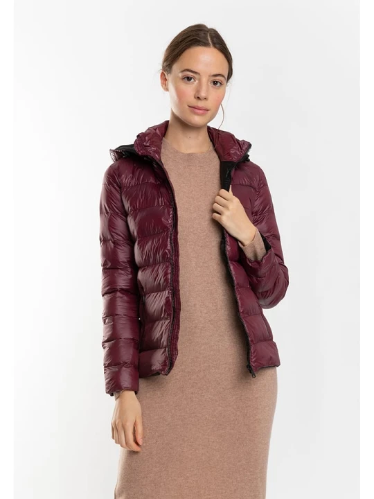 Zdjęcie produktu Northwood Kurtka pikowana "Kirsten" w kolorze bordowym rozmiar: S