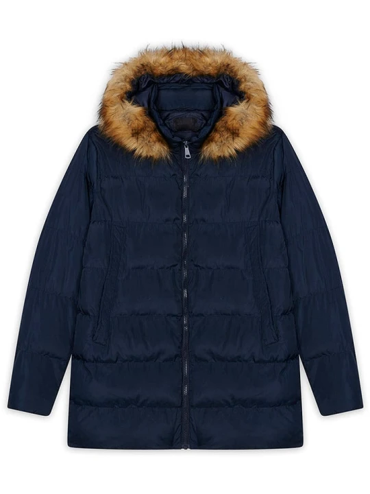 Zdjęcie produktu Northwood Kurtka zimowa "Sierre" w kolorze granatowym rozmiar: M