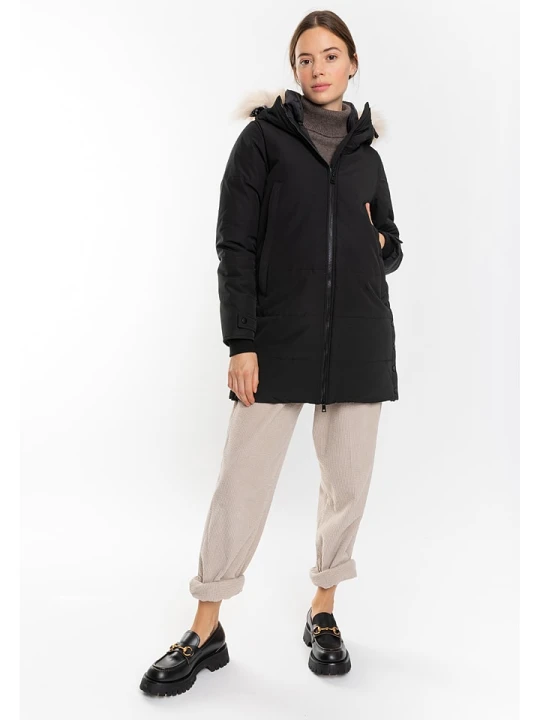 Zdjęcie produktu Northwood Parka "Nina" w kolorze czarnym rozmiar: M