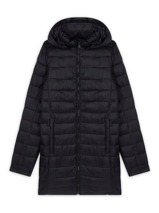 Zdjęcie produktu Northwood Płaszcz pikowany "Glaris" w kolorze czarnym rozmiar: M