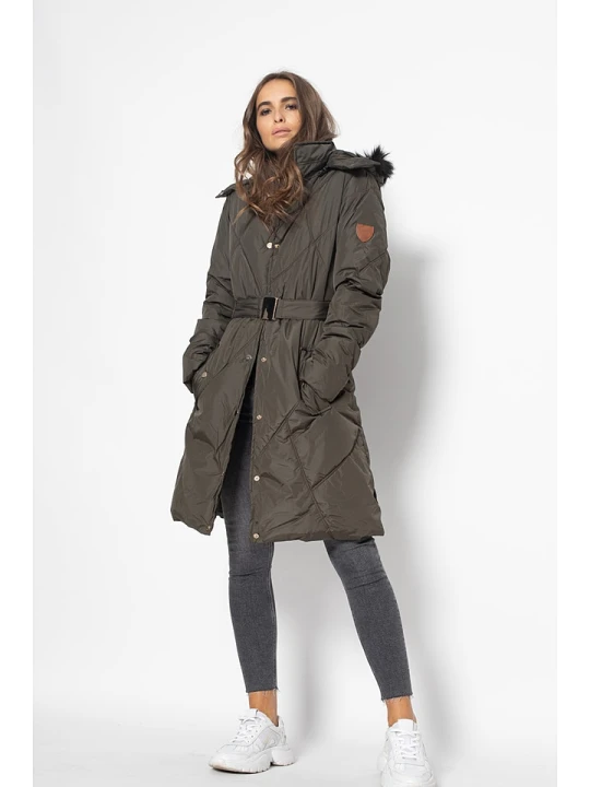 Zdjęcie produktu Northwood Płaszcz zimowy w kolorze khaki rozmiar: M