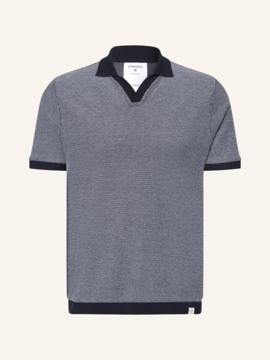 Zdjęcie produktu Nowadays Koszulka Polo Z Dżerseju blau