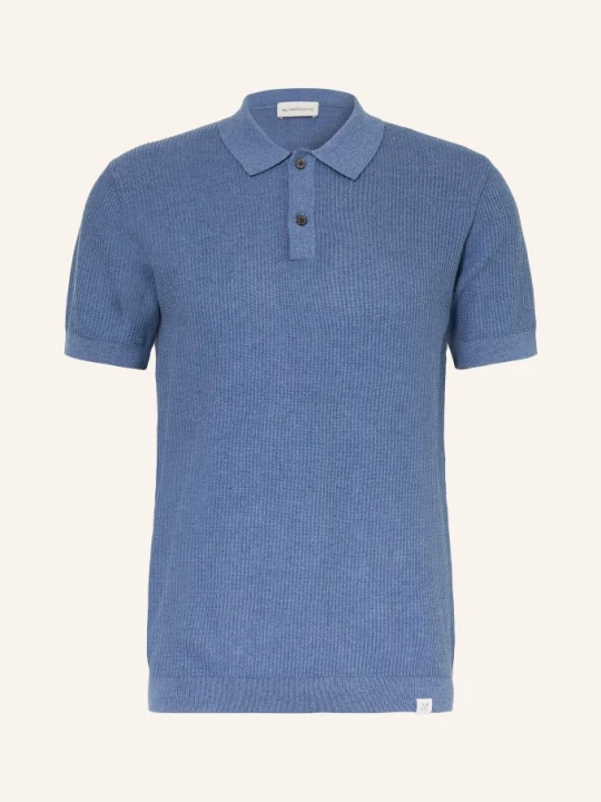 Zdjęcie produktu Nowadays Koszulka Polo Z Dzianiny blau NIEBIESKI