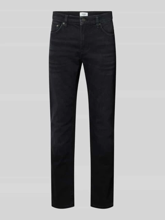 Zdjęcie produktu Nowoczesny krój straight jeansy z mieszanki bawełny model 'Mitch' JOOP! Antracytowy