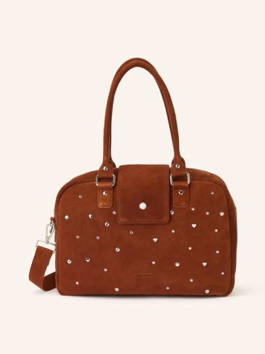 Zdjęcie produktu Núnoo Torba Na Laptopa Harper Sweetheart Z Nitami braun brązowy