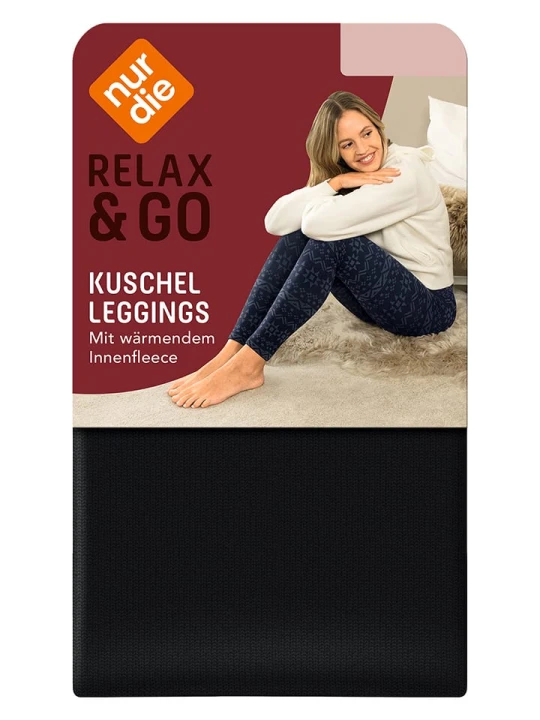 Zdjęcie produktu Nur Die Legginsy w kolorze czarnym rozmiar: 40 / 42
