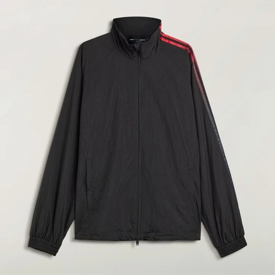 Zdjęcie produktu NYLONOWA BLUZA DRESOWA Y-3 GRADIENT Z 3 PASKAMI Adidas czarny