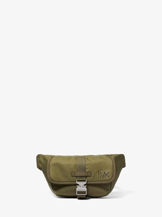 Zdjęcie produktu Nylonowa torba kurierska Eli w lotniczym stylu Michael Kors SAFARI GREEN (Zielony)