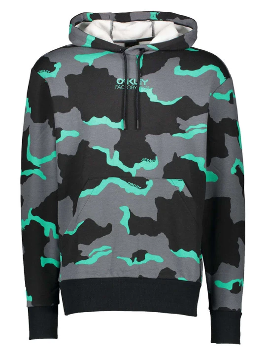 Zdjęcie produktu Oakley Bluza "Factory Pilot" w kolorze szaro-czarnym rozmiar: M