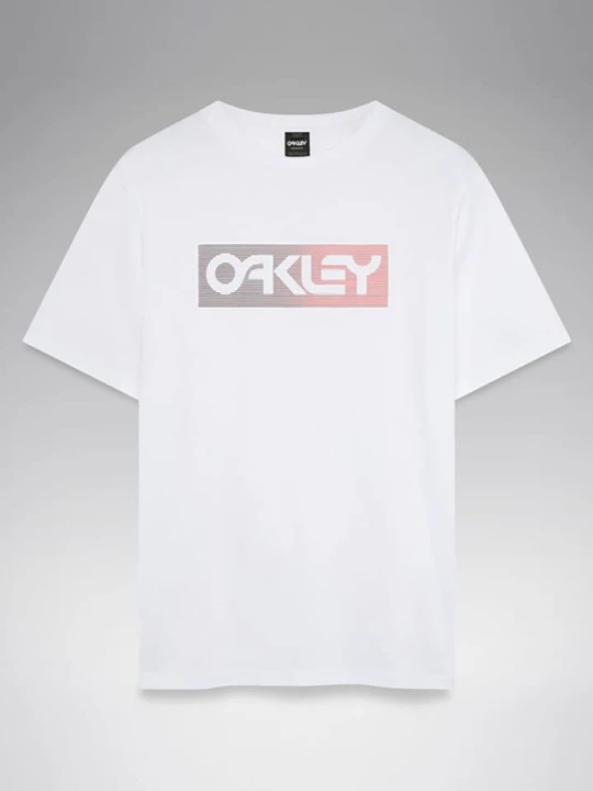 Zdjęcie produktu Oakley Koszulka "Dual B1B Logo" w kolorze białym rozmiar: S