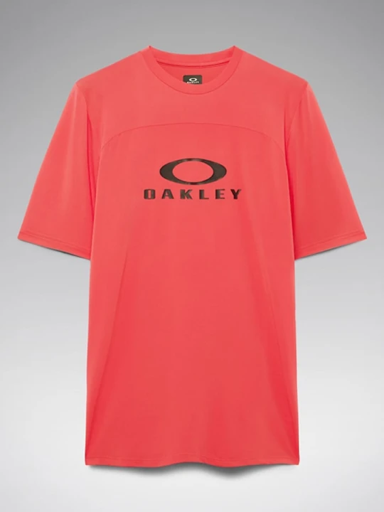 Zdjęcie produktu Oakley Koszulka kolarska "Free Ride RC" w kolorze czerwonym rozmiar: L