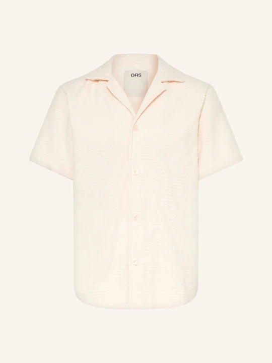 Zdjęcie produktu Oas Koszula Z Klapami Cream Golconda Comfort Fit Z Frotte beige ECRU