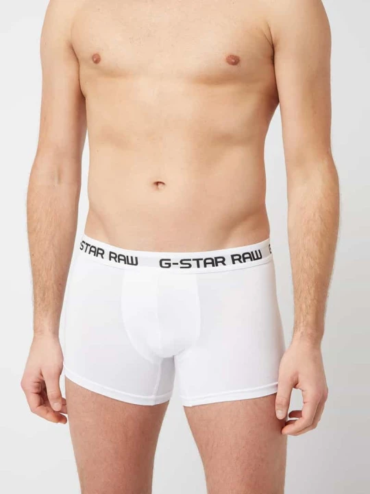 Zdjęcie produktu Obcisłe bokserki w zestaw 3 szt. G-Star Raw Średnioszary melanż