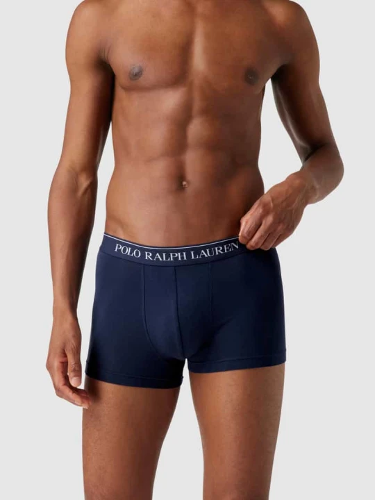 Zdjęcie produktu Obcisłe bokserki w zestawie 3 szt. Polo Ralph Lauren Granatowy
