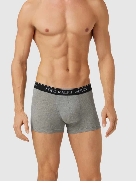 Zdjęcie produktu Obcisłe bokserki w zestawie 3 szt. Polo Ralph Lauren Średnioszary