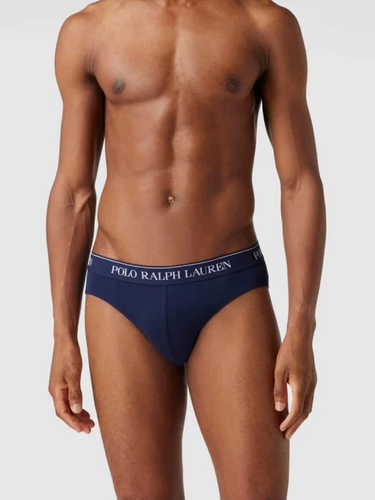 Zdjęcie produktu Slipy w zestawie 3 szt. Polo Ralph Lauren Jeansowy niebieski