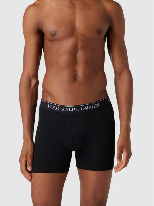 Zdjęcie produktu Obcisłe bokserki w zestawie 3 szt. Polo Ralph Lauren Jasnoszary melanż
