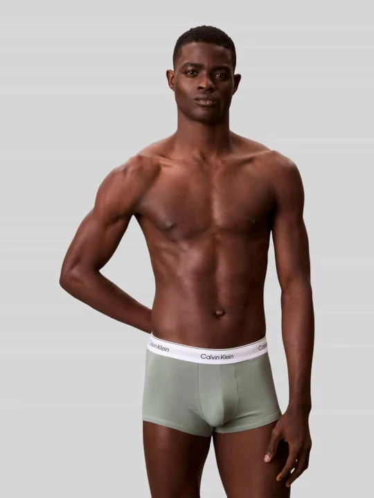 Zdjęcie produktu Obcisłe bokserki w zestawie 5 szt. z mieszanka bawełny Calvin Klein Jasnoniebieski