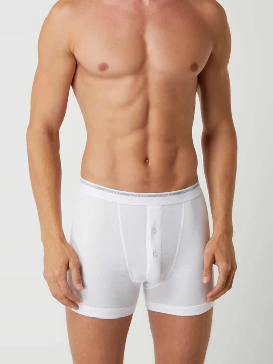 Zdjęcie produktu Obcisłe bokserki z bawełny w zestawie 2 szt. Jockey Biały