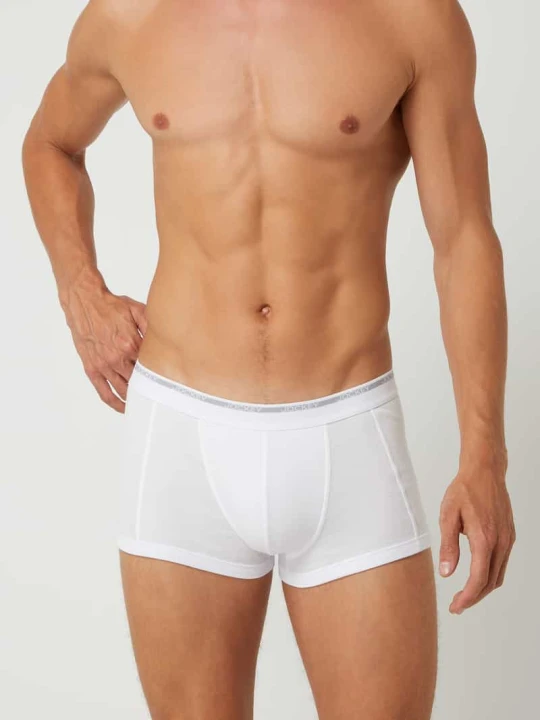 Zdjęcie produktu Obcisłe bokserki z bawełny w zestawie 2 szt. Jockey Biały