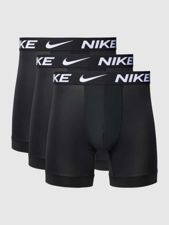 Zdjęcie produktu Obcisłe bokserki z elastycznym pasem z logo Nike Czarny