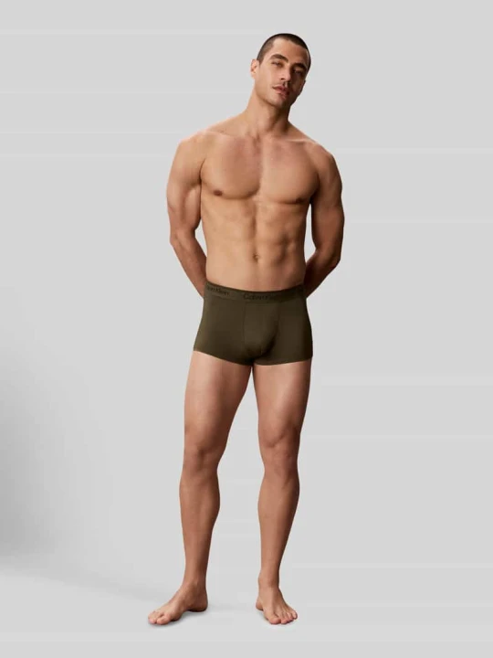 Zdjęcie produktu Obcisłe bokserki z elastycznym paskiem z logo w zestawie 5 szt. Calvin Klein Średnioszary