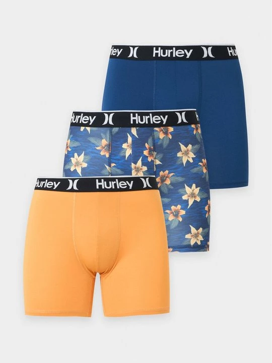Zdjęcie produktu Obcisłe bokserki z krótkimi nogawkami Hurley żółty
