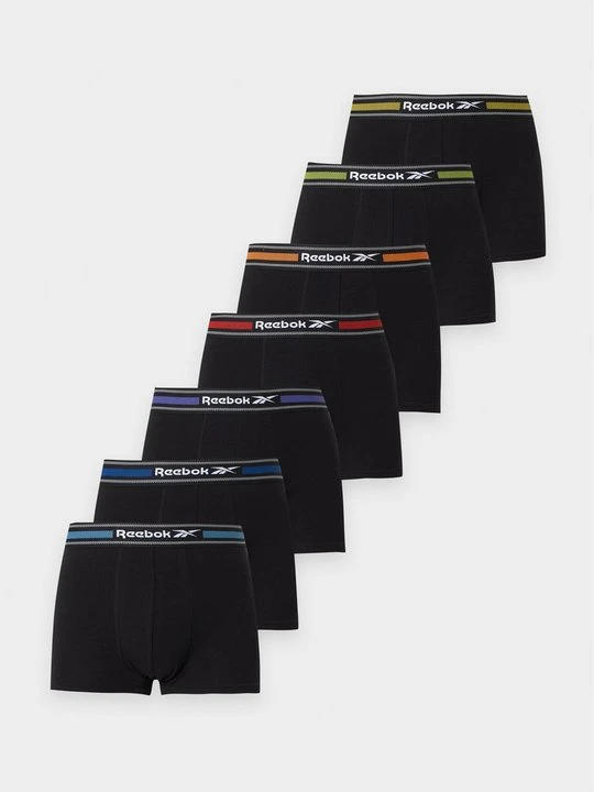 Zdjęcie produktu Obcisłe bokserki z krótkimi nogawkami Reebok czarny
