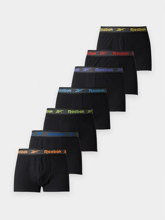 Zdjęcie produktu Obcisłe bokserki z krótkimi nogawkami Reebok czarny