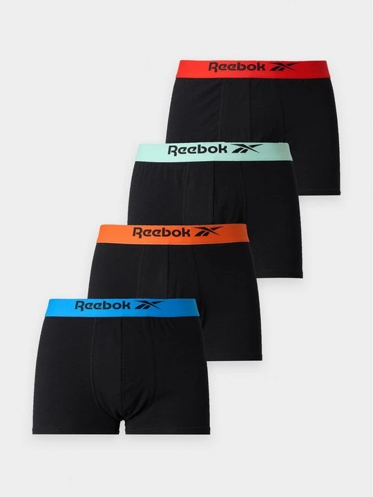 Zdjęcie produktu Obcisłe bokserki z krótkimi nogawkami Reebok czarny