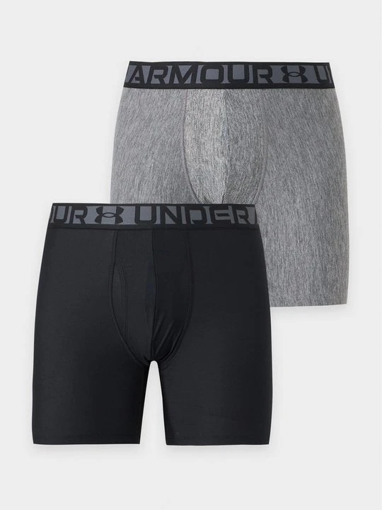 Zdjęcie produktu Obcisłe bokserki z krótkimi nogawkami Under Armour ciemnoszary