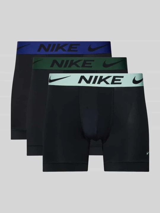 Zdjęcie produktu Bokserki z logo i elastycznym pasem Nike Czarny