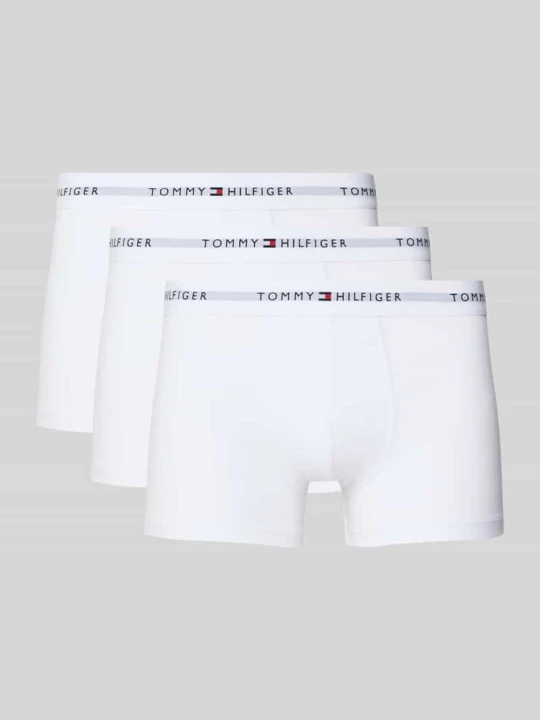Zdjęcie produktu Obcisłe bokserki z mieszanki bawełny w zestawie 3 szt. Tommy Hilfiger Biały